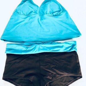 TURQUOISE SWIMSUIT SIZE L
